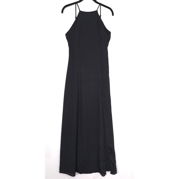 NWT Privacy Please REVOLVE Size SMALL Orrin Maxi Dress Women’s Black Slit Sexy - Picture 3 of 13